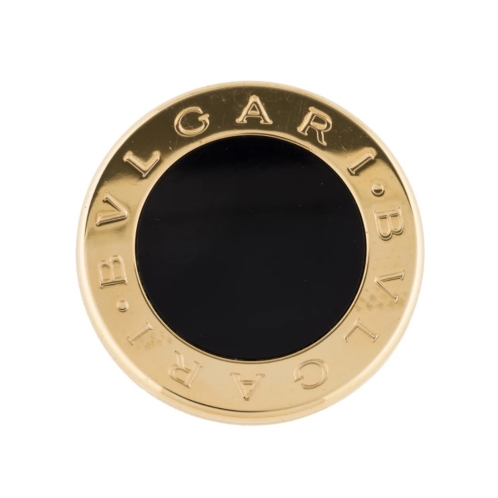 s575 BULGARI and BVLGARI Solid GoldMetal Compact Mirror